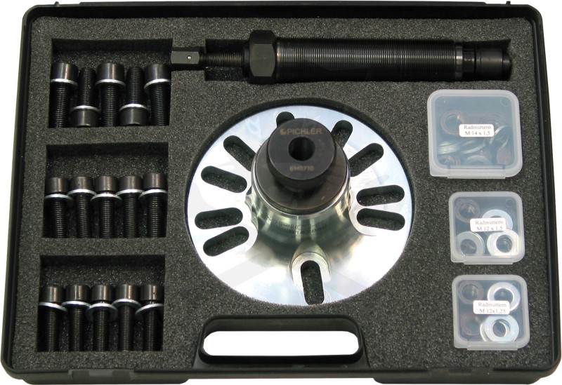 Pichler hidraulikus kerékagy szerelő készlet 12 tonnás - A