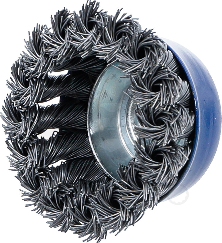 Drótcsiszoló fazékkefe 65 mm M14 x 2.0 menettel -sarokcsiszolóhoz- BGS