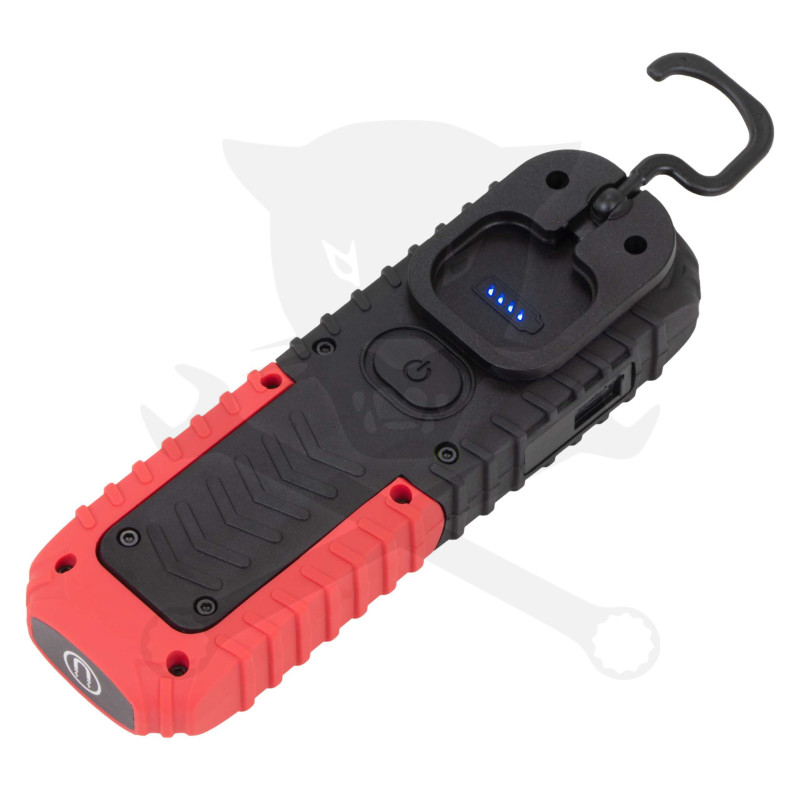 Szerelőlámpa LED 01 COB ledes akkuslámpa - Li-Ion, IPX6 3W 350 Lumen