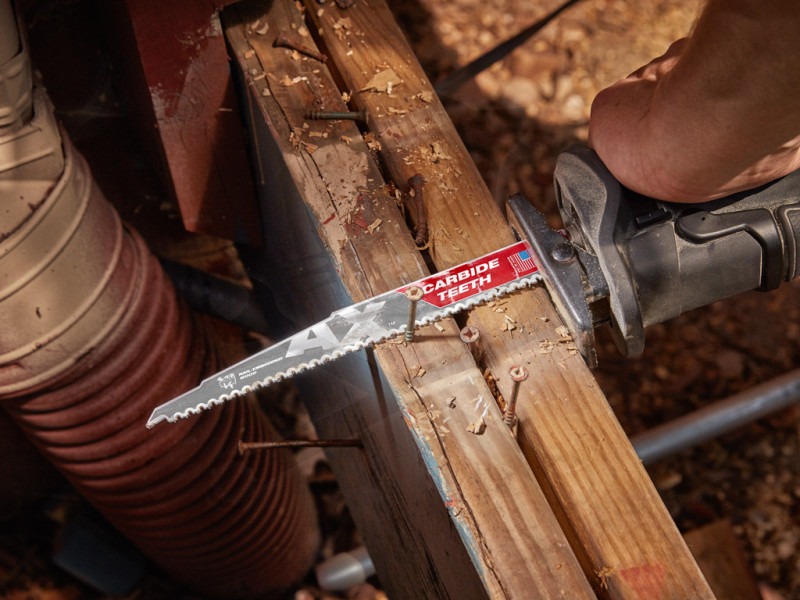 Fűrészlap kardfűrészhez, szöges fa 230 mm TCT AX 230 - Milwaukee