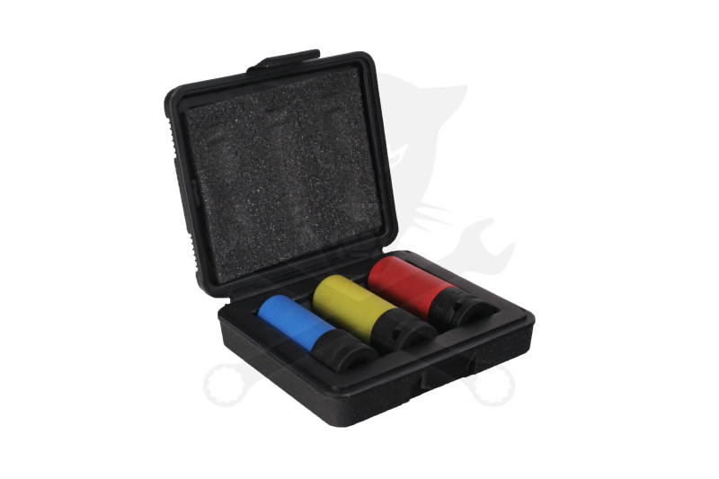 Légkulcsfej készlet 1/2" 3 db-os alufelnihez hosszított Beta