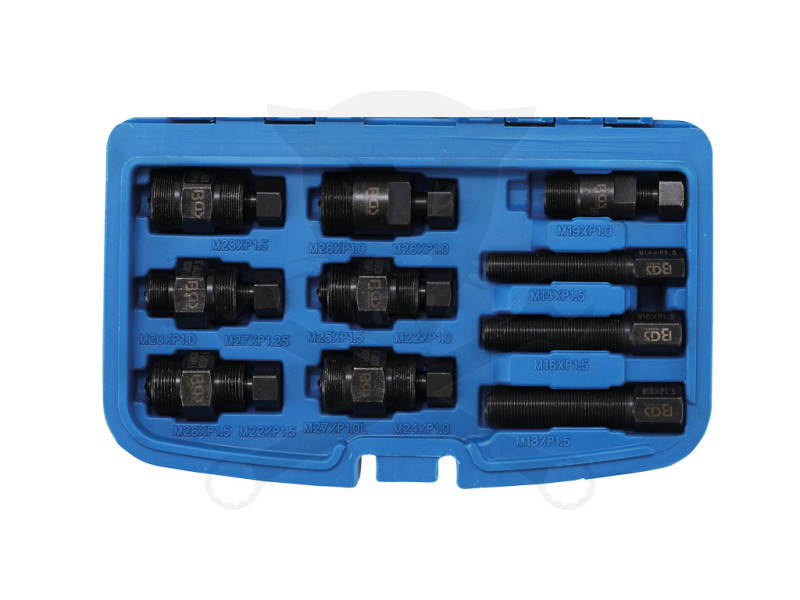 Motorkerékpár lendkerék lehúzó készlet 10 db-os 15 féle méret M14-M28