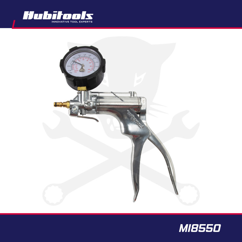 Vákuum- és nyomáspumpa készlet - fém - profi - forgatható óra MITYVAC-USA