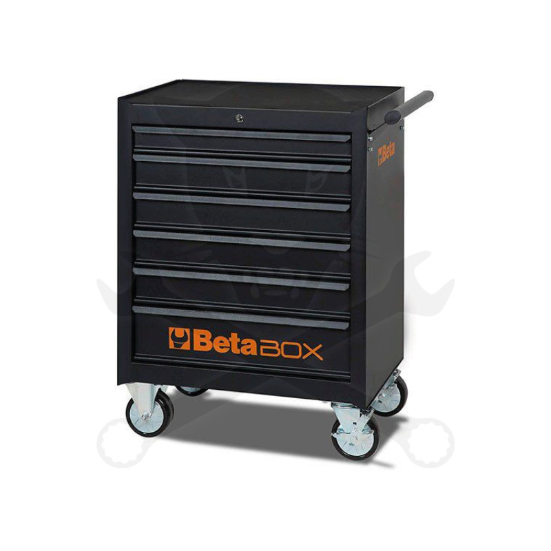 Szerszámos kocsi gyári-felszerelt 196 db-os 6 fiókos - Beta Easy