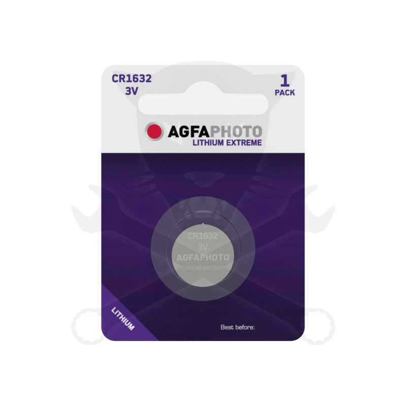 Elem 3V - CR1632 gombelem - Li AgfaPhoto (AGFA-CR1632-Li)