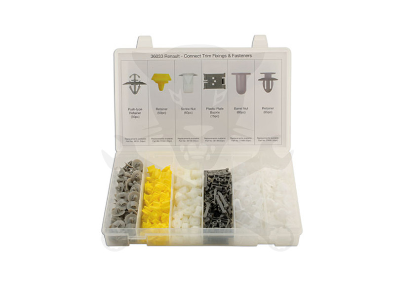 Műanyag patent készlet Renault - 300 db