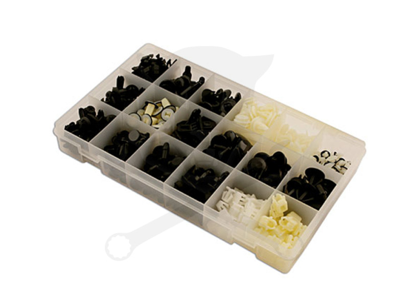 Műanyag patent készlet, válogatott, Honda gépk. - 418 db