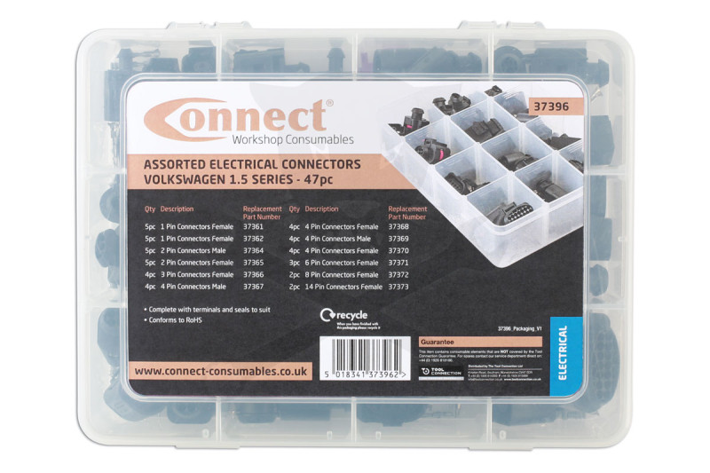 Csatlakozó klt elektromos VW 1.5 szériás 47 részes