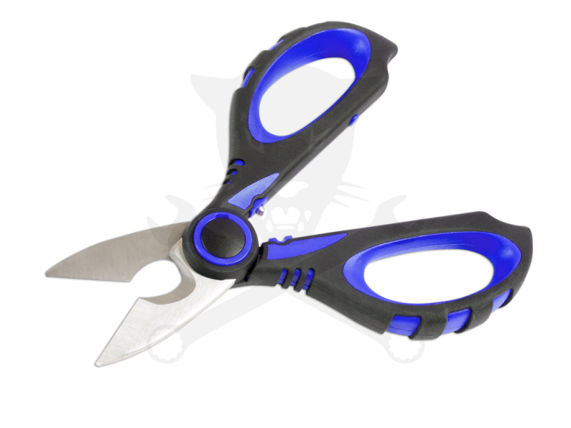 Olló rozsdamentes 4:1-ben - olló + kábelvágó+blankoló+saruzó