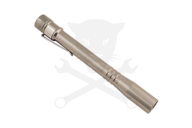 Elemlámpa LED toll alakú 2 db AAA elemmel - Alumínium - TS20