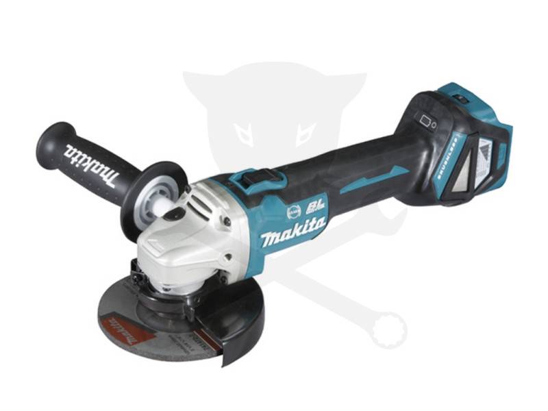 Sarokcsiszoló, akkus 18V 125 mm -akku nélkül - Makita