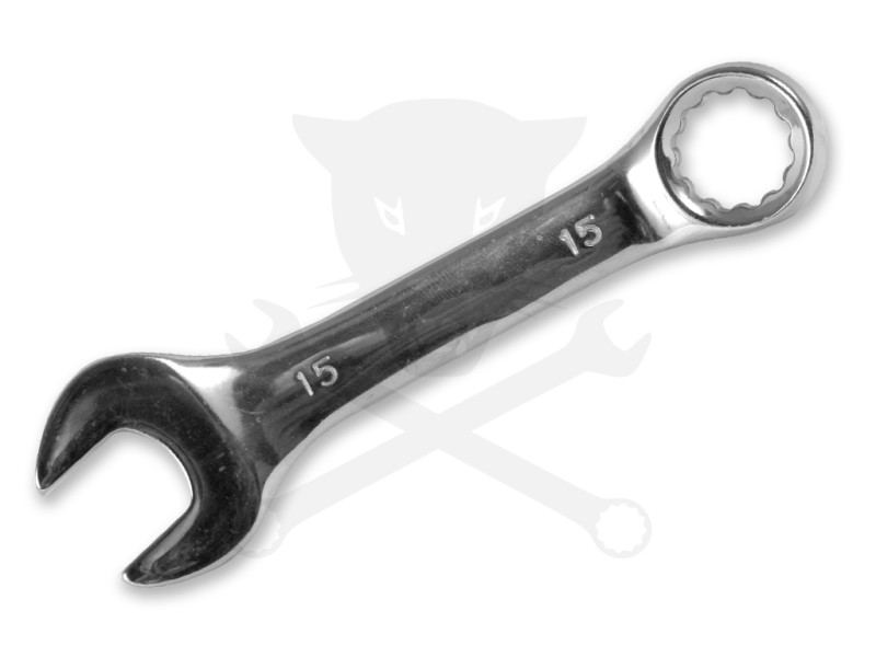 Csillag-villáskulcs 15-ös rövid