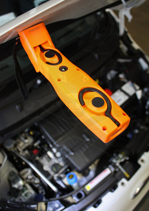 Szerelőlámpa LED 21+5 ledes profi RING - Hi Visibility -