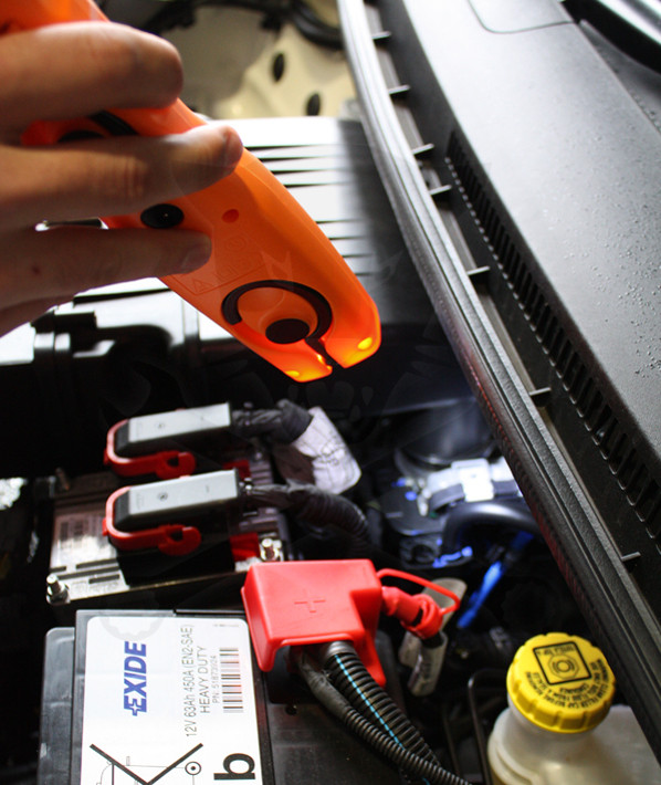 Szerelőlámpa LED 21+5 ledes profi RING - Hi Visibility -