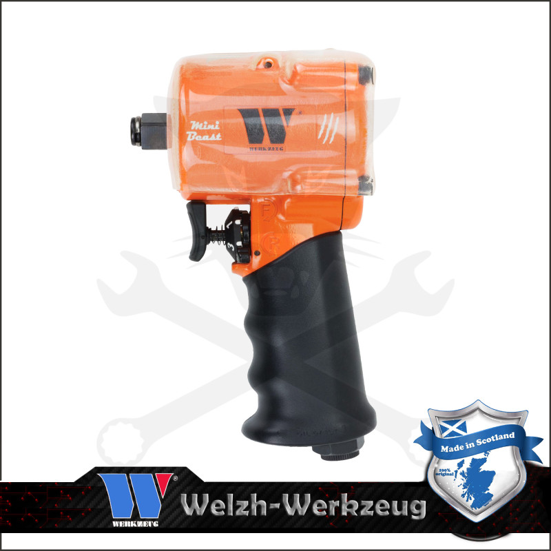 Légkulcs 1/2" 1350 Nm - Mini 85 mm "A MINI FENEVAD"+védőborítás -Welzh