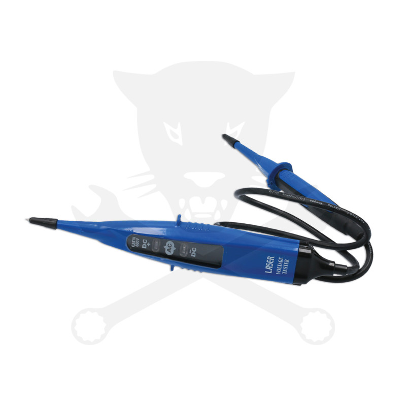 Autóipari áramkör feszültség teszter Hybrid 2 pólus 12V - 600V- Laser