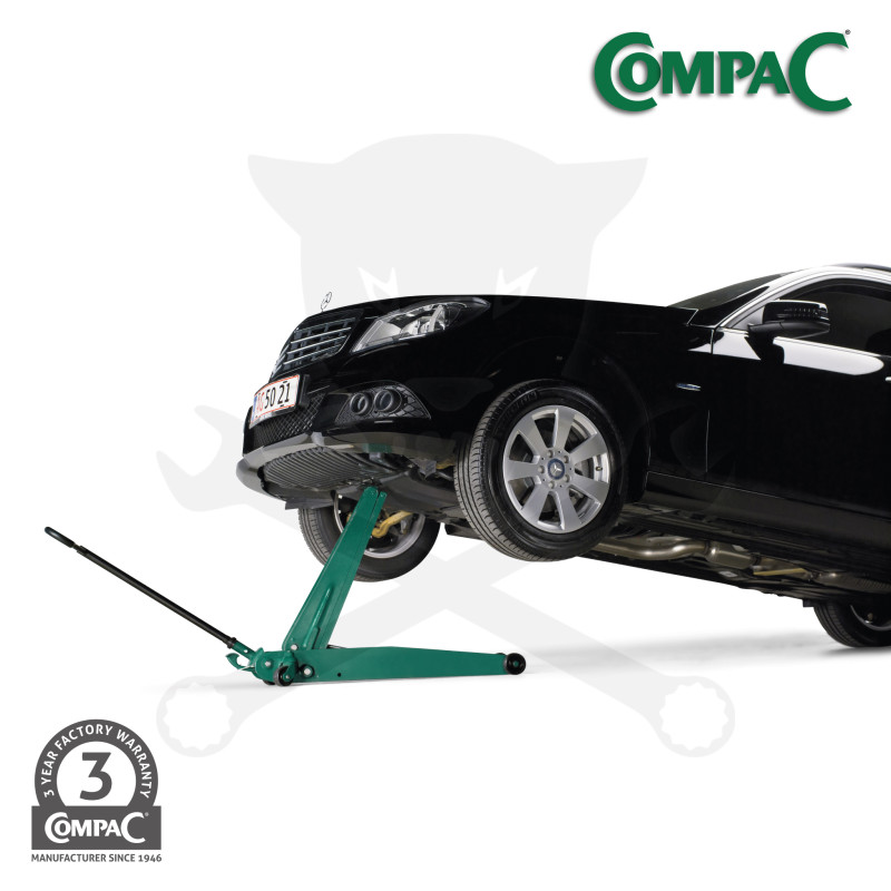 Emelő padló 2 T krokodil - magasemelésű: 98 - 735 mm - Compac - IPARI