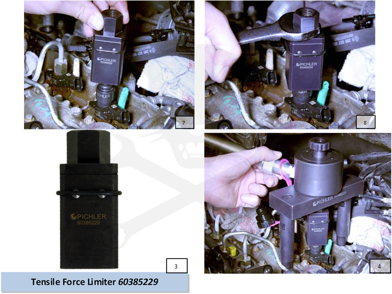 Pichler tartozék M9R felső menethez húzóerő határoló adapter - A