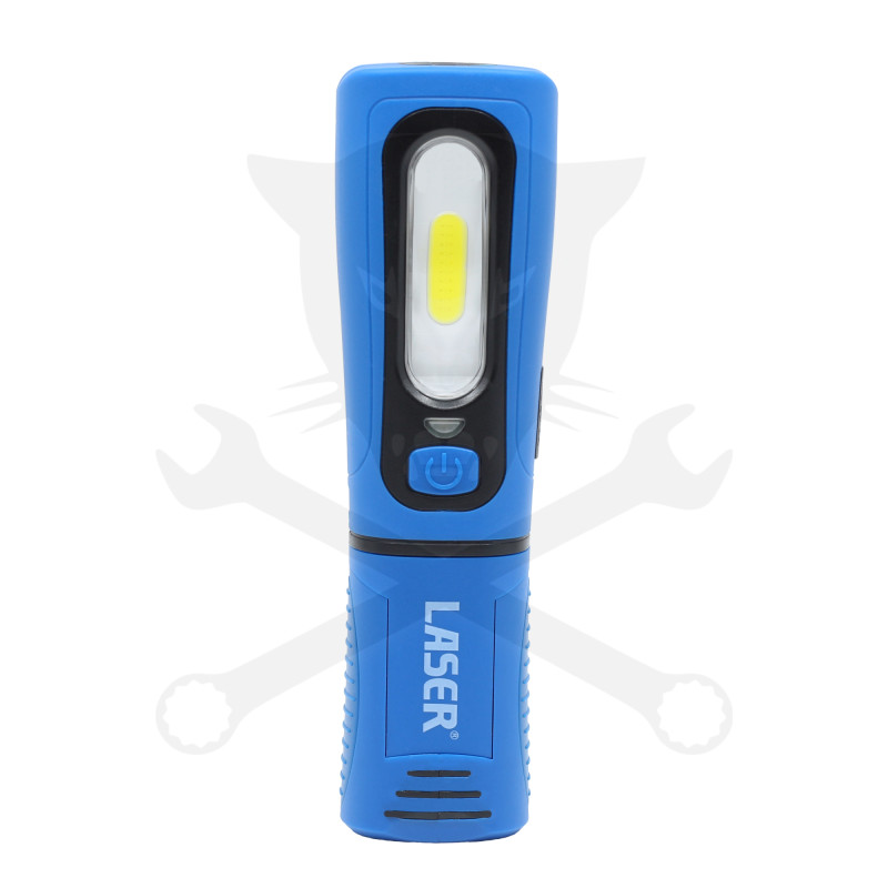 Szerelőlámpa LED 01 COB ledes 3W+1W UV lámpa +dokkoló -TS20