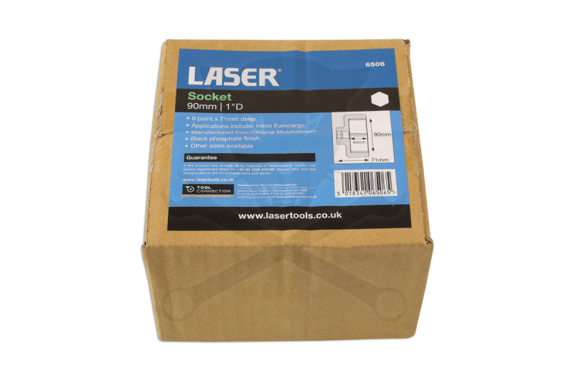 Légkulcsfej 1" 6 lapú normál 90-es Iveco Eurocargo tengelyanyához