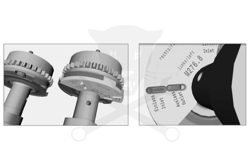 Vezérműtengely beállító szerszám készlet Mercedes M152-M157-M276-M278