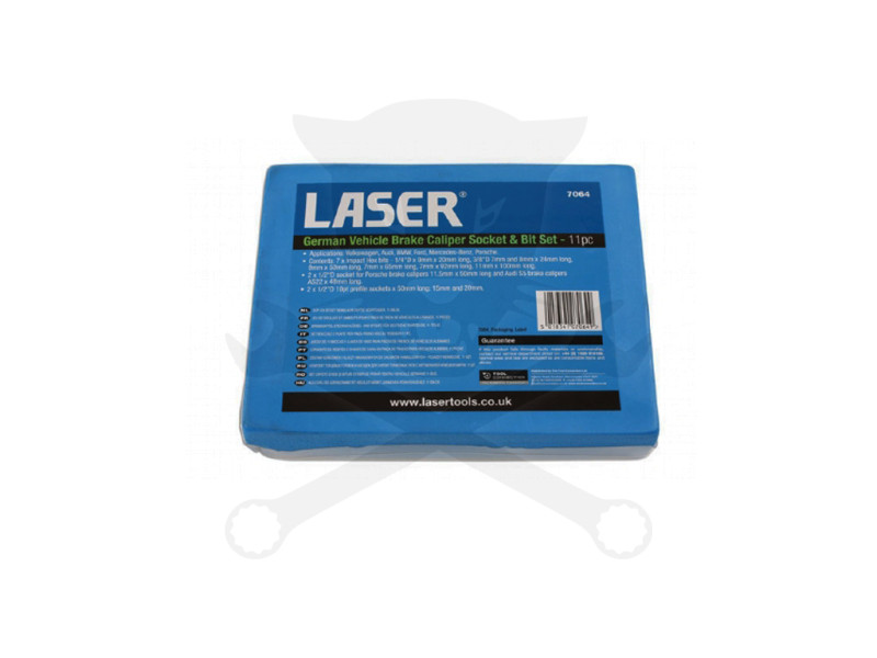 Féknyeregkulcs készlet 11 db-os német gépjárművekhez - speciális méretek