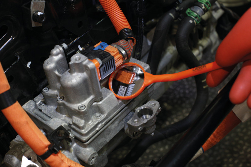 Tükör 50 mm 1000V VDE szigetelt enyhén hajlított kiv. 170 mm Hybrid