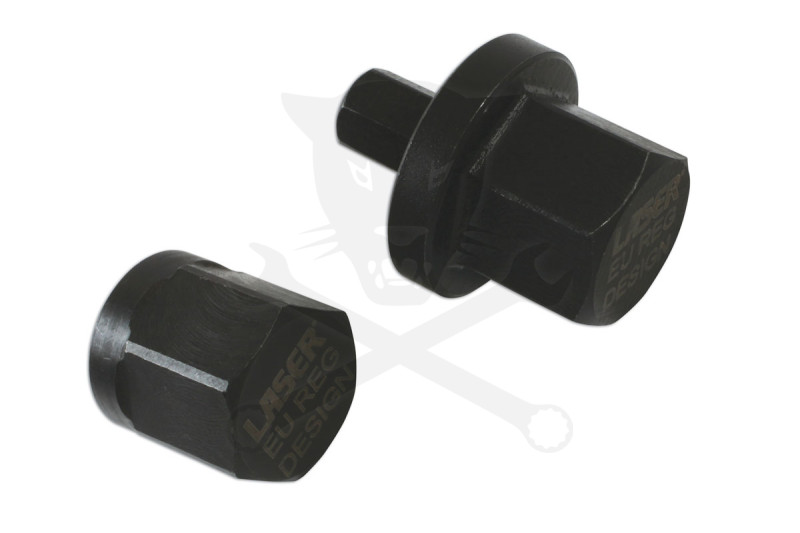 Olajleeresztő kulcs készlet 2 db-os műanyag csavarhoz DAF-MAN-Mercedes