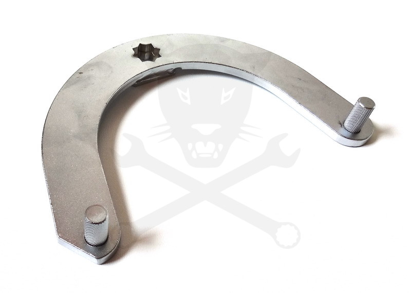 Szíjfeszítő körmöskulcs - generátorhoz- 157 mm átmérő 1/2" VW csoport