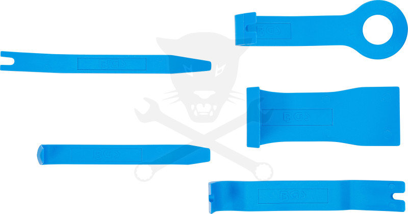 Patent kiszedő készlet 5 db-os műanyag - BGS