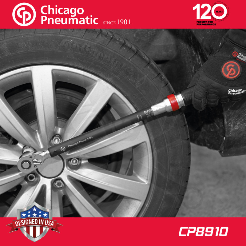 Nyomatékkulcs 020-100 Nm 3/8" - kalibrálva - Chicago (CP8910)