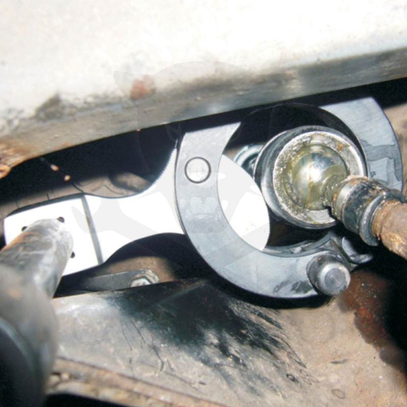 Axiál gömbcsukló szerelő szerszám 1/2" bordás, nyitható - MÜLLER