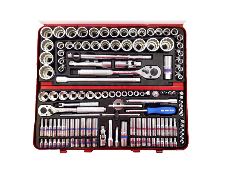 Szerszámkészlet 135 db-os METRIKUS ÉS COLOS készlet KingTony