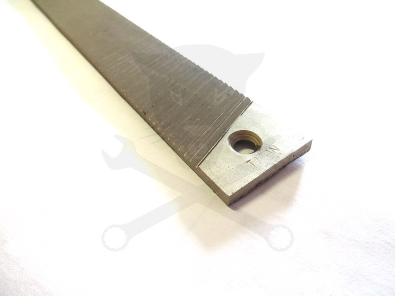 Karosszériás reszelőhöz lap ferde bordázatú - durva