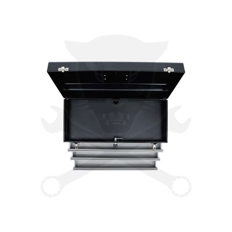 Szerszámos láda 3 fiók + 1 rekesz - Fiók 1/3-os tálcáshoz alkalmas !