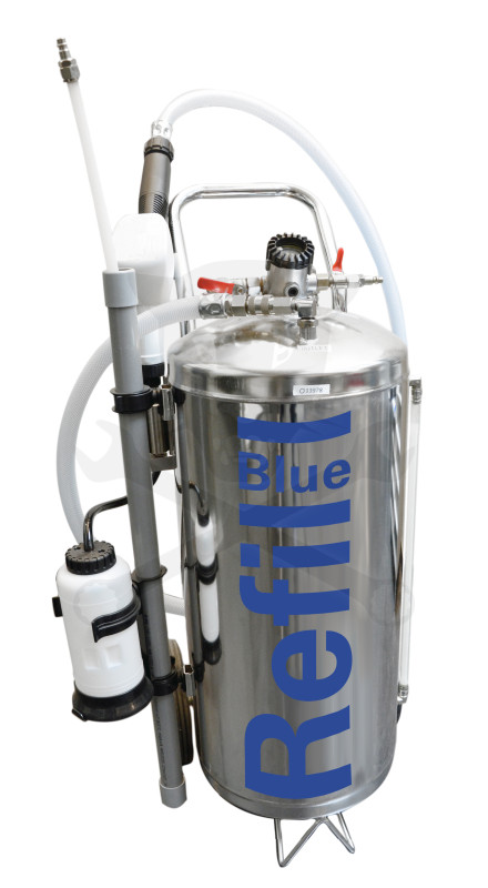 Mobil AdBlue töltő állomás -normal pisztollyal- levegős kivitel