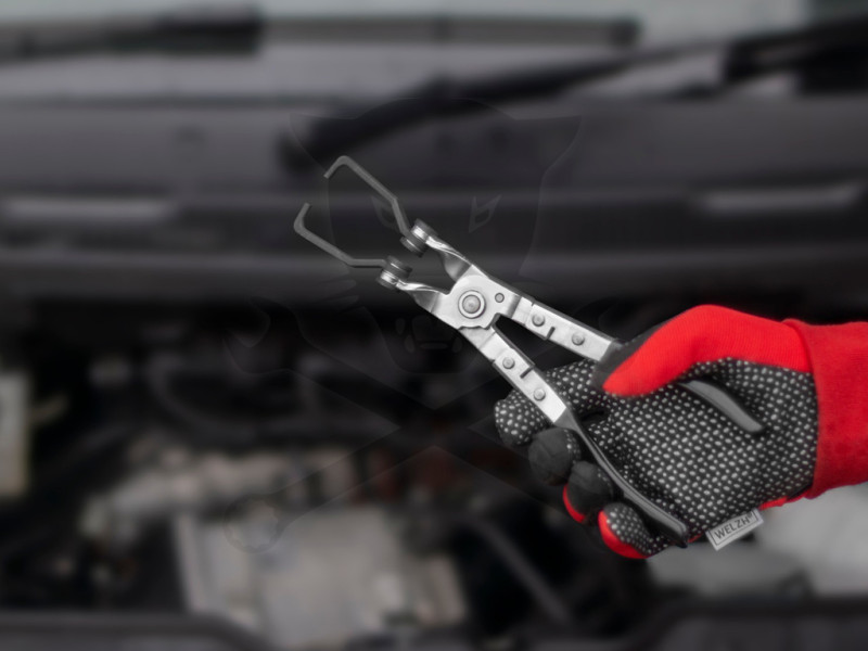 Fogó üzemanyagcső bontó, forgatható pofás 90° - 270° - Welzh