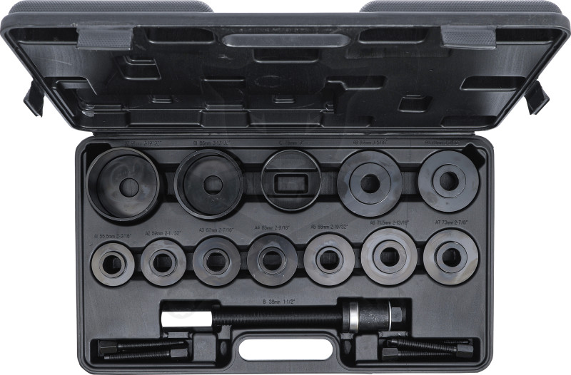 Kerékcsapágy szerelő készlet 21 db-os 55,5 - 84 mm - BGS