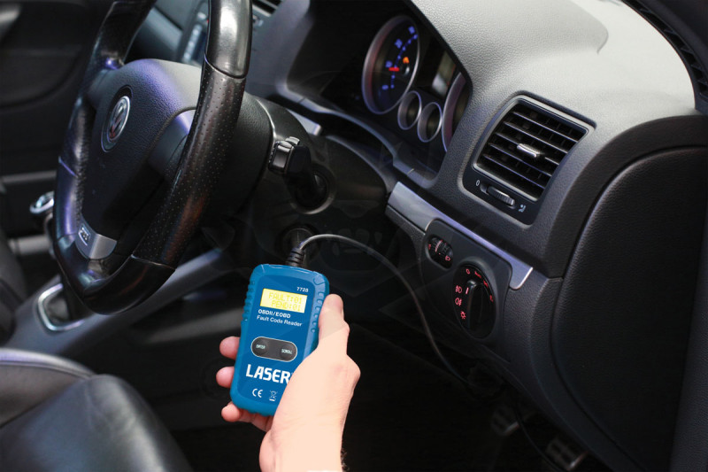 Diagnosztika hibakód olvasó műszer OBDII/EOBD - LASER