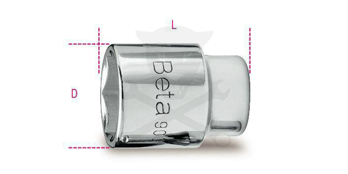 Crowa felújító készlet - 920/55 racsnis kulcs 1/2" felújító készlet - Beta