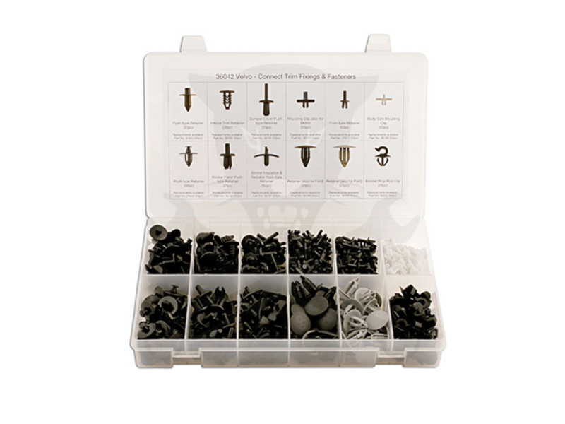 Műanyag patent készlet Volvo - 350 db