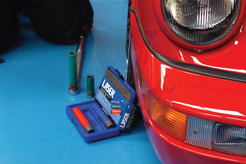 Légkulcsfej készlet 1/2" 3 db-os alufelnihez extra hosszított