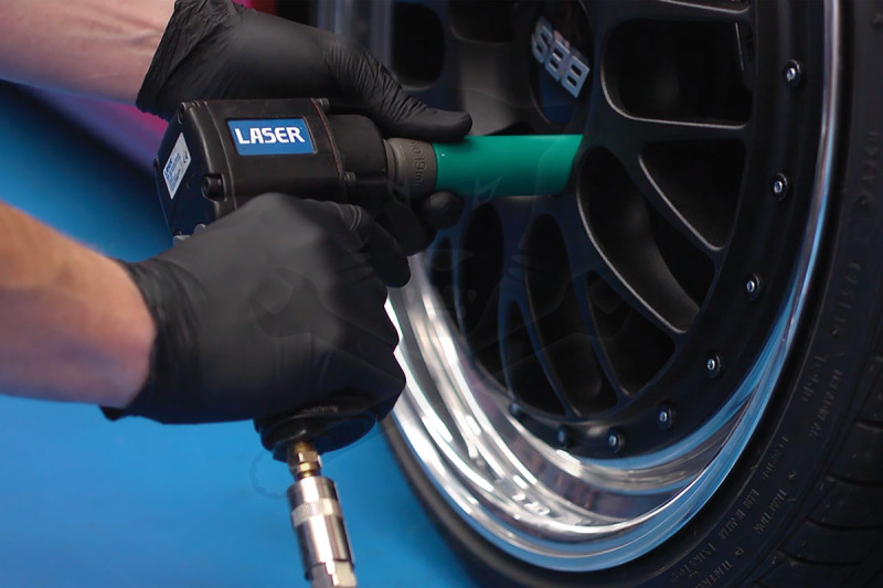 Légkulcsfej készlet 1/2" 3 db-os alufelnihez extra hosszított