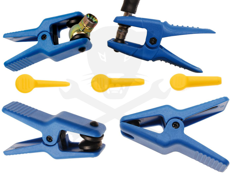 Fékolaj cső - üzemanyag cső elzáró csipesz készlet 2+3 db=5 db-os - BGS