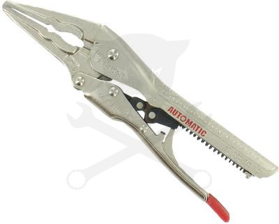 Patent fogó full-automata csőrös-hegyes pofa 178 mm - Hubitools