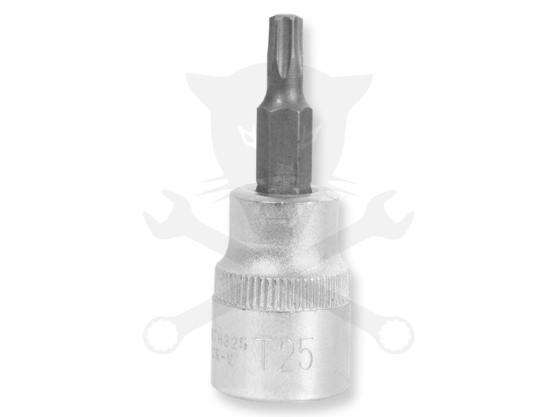 Rátűzőkulcs - crowa+bit 3/8" torx T25