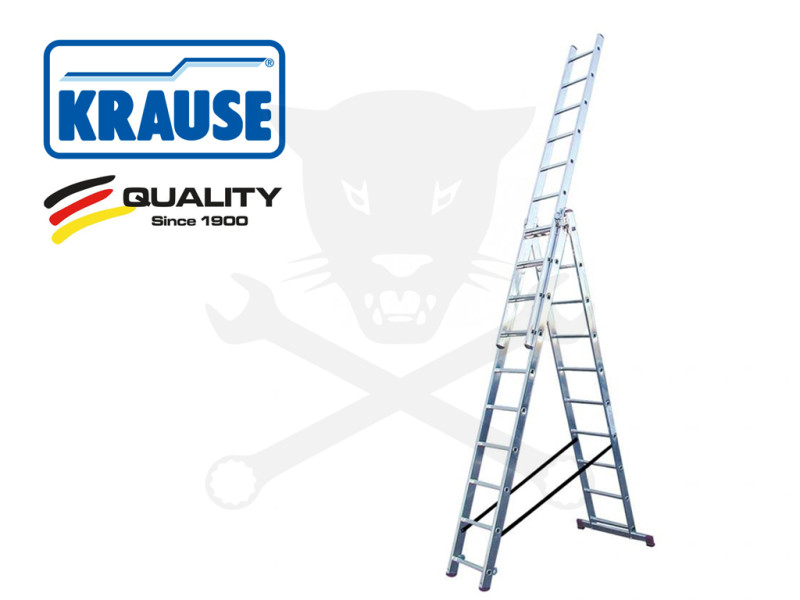 Alu lépcsőfokos sokcélú állólétra 3x10 Fokos - CORDA-