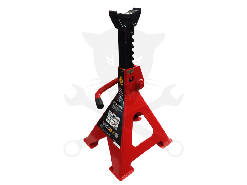 Szerelőbak 6 tonnás fogasléces - 1 pár - Talpas kivitel