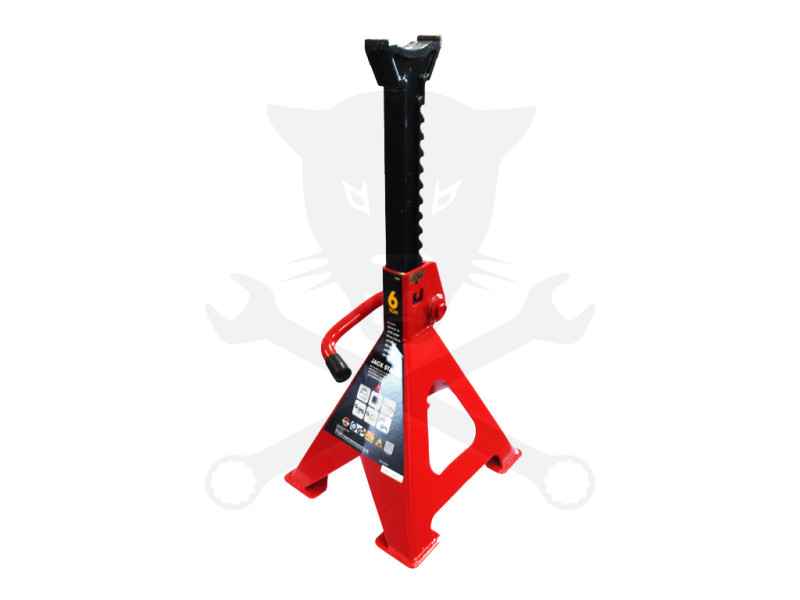 Szerelőbak 6 tonnás fogasléces - 1 pár - Talpas kivitel