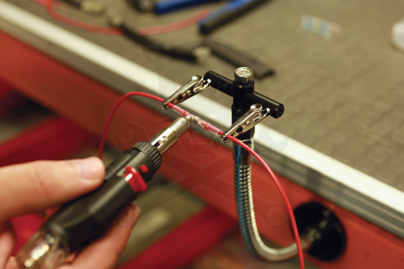 Mágneses flexibilis csipesz pár - 200 mm - "harmadik kéz"